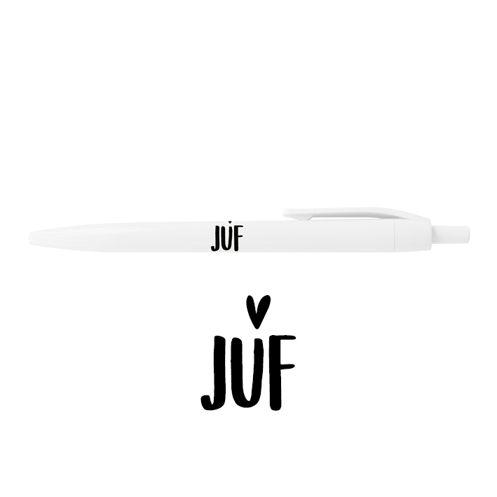 Pen en potlood - Juf