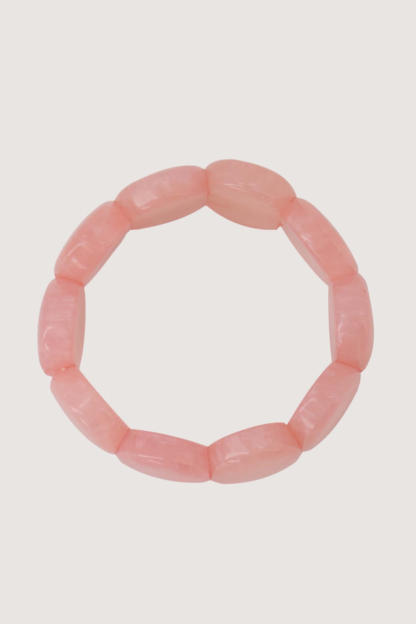 Zusss - Kralenarmband Licht roze