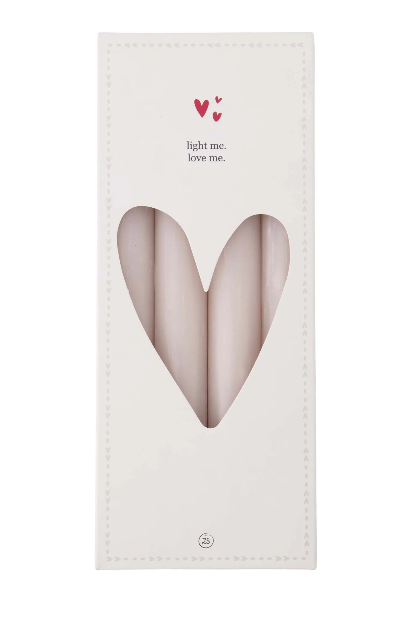 Zusss - Set van 4 rustieke Kaarsen 20 cm - Zand