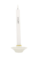 Afbeelding in Gallery-weergave laden, Zusss - Ledkaarsen c'est la vie - Wit/zwart