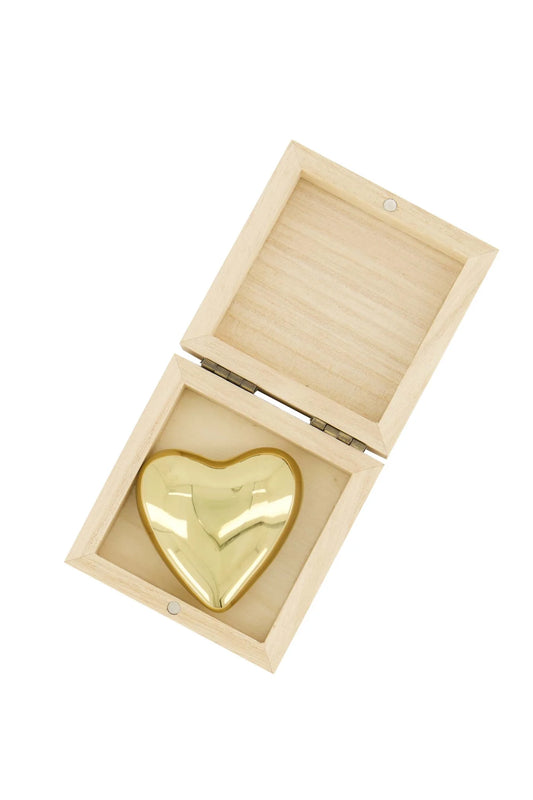 Zusss Doosje met hartje - Goud