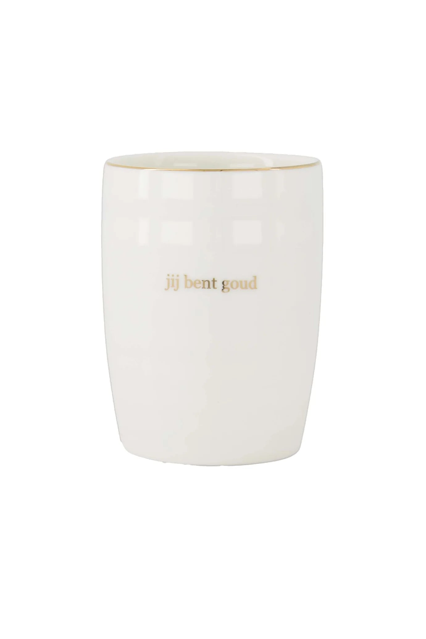 Zusss - Koffiemok Jij bent Goud - Wit / Goud