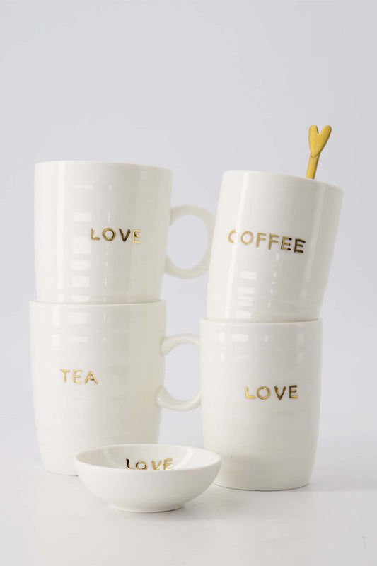 Zusss - Koffiemokje love - Goud