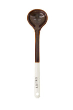 Afbeelding in Gallery-weergave laden, Zusss - Lepeltje keramiek enjoy wit/bruin