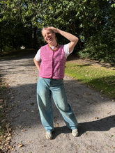 Afbeelding in Gallery-weergave laden, Teddy gilet - Lichtroze/roze