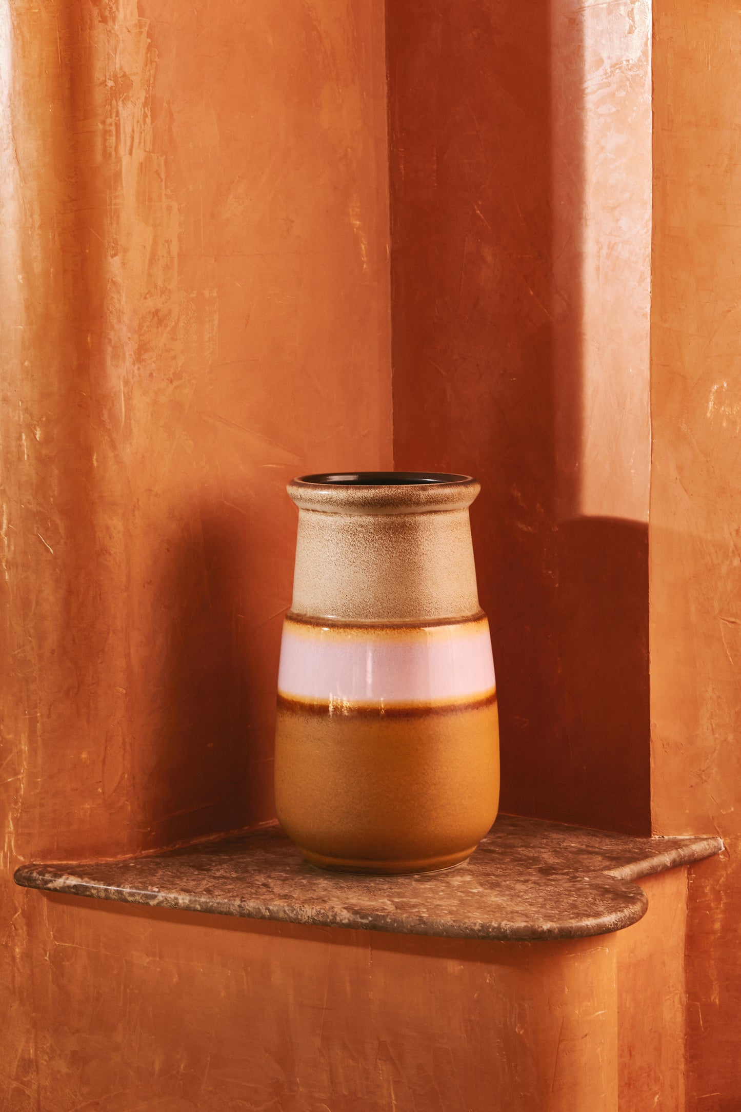Hkliving Grand floor vase - Caramel