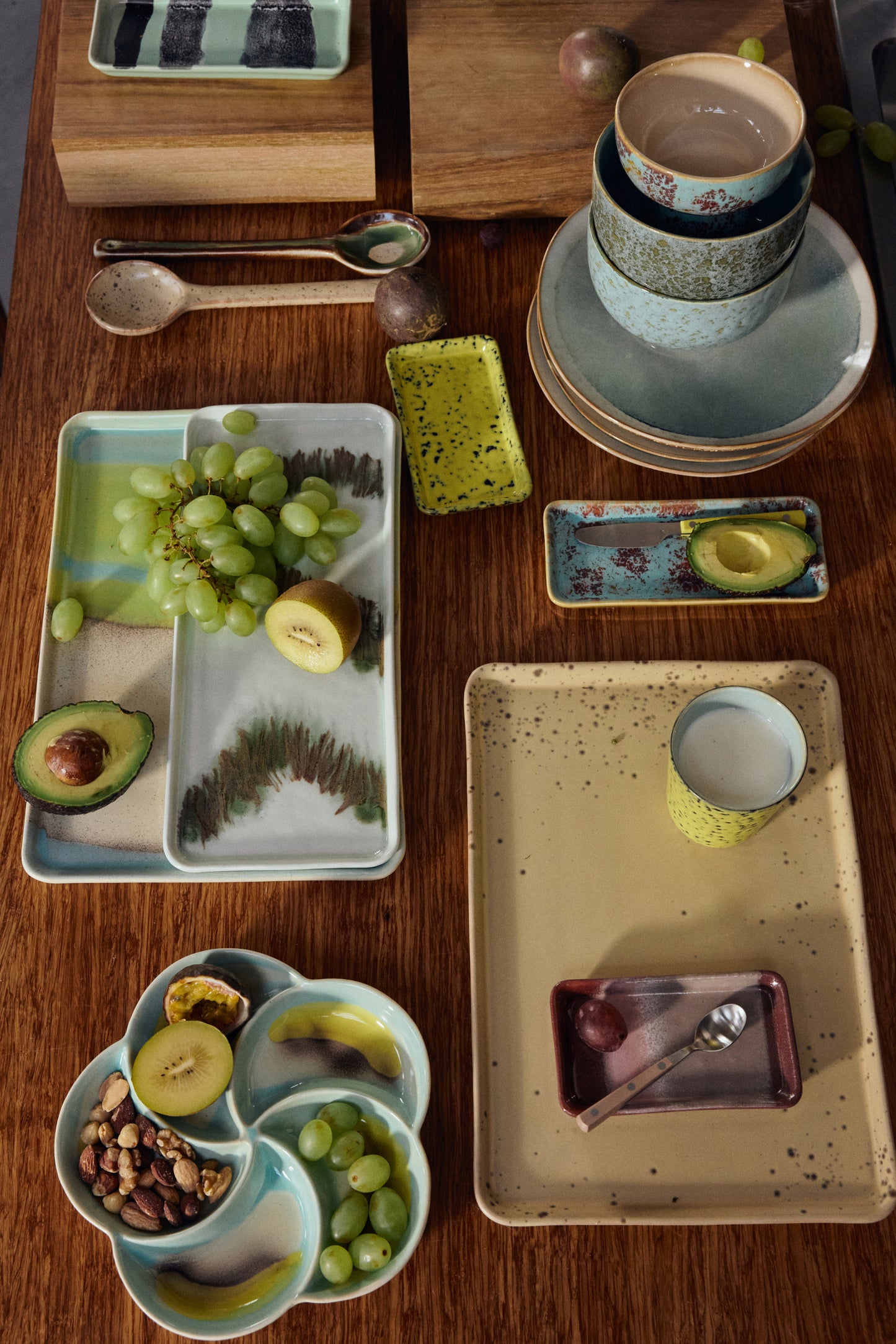 Hkliving 70s ceramics - Small dish Patina