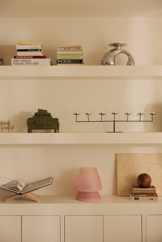 Hkliving glassfiber lamp - Pink