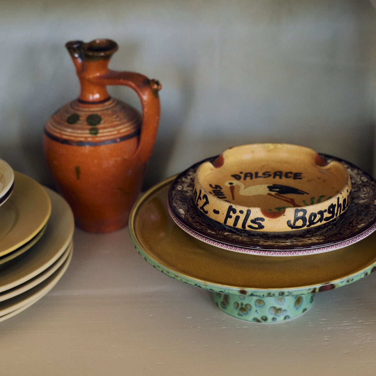 Hkliving 70s ceramics - Plateau M Turquoise