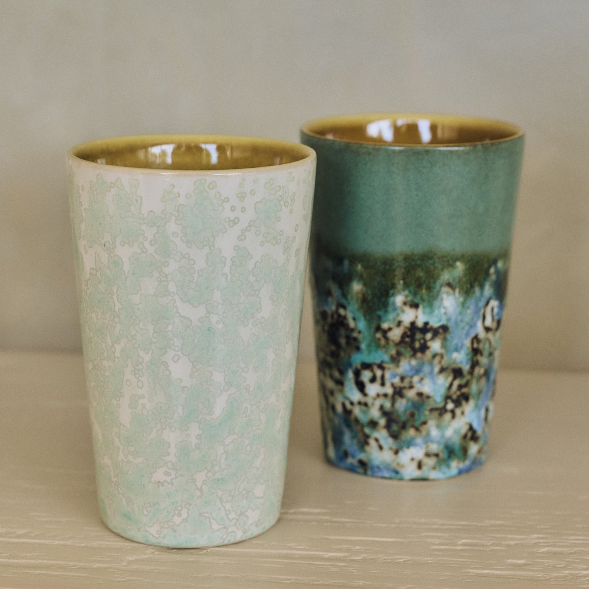 Hkliving 70s ceramics - Tea mug, Lotus
