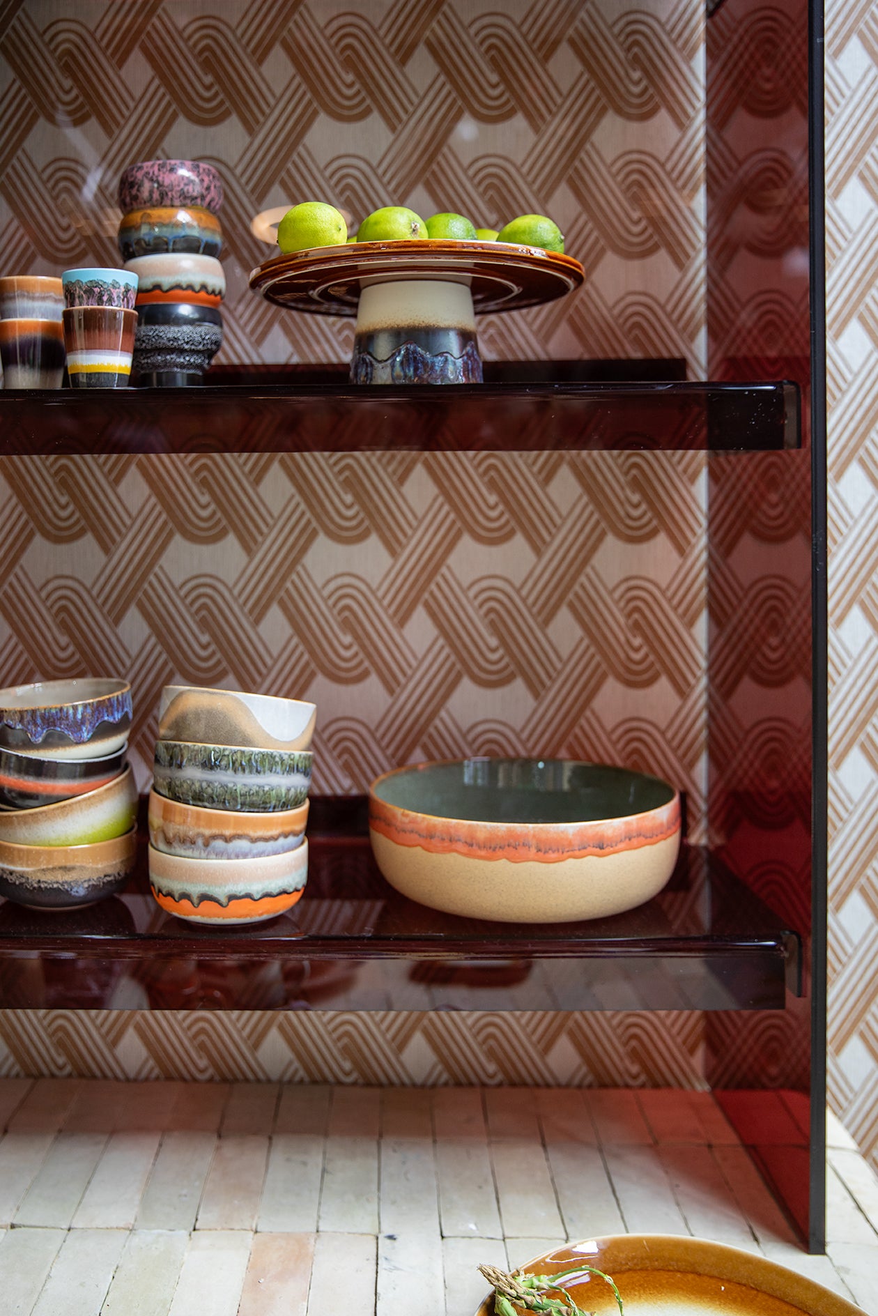 Hkliving 70s ceramics - Salad bowl Shore