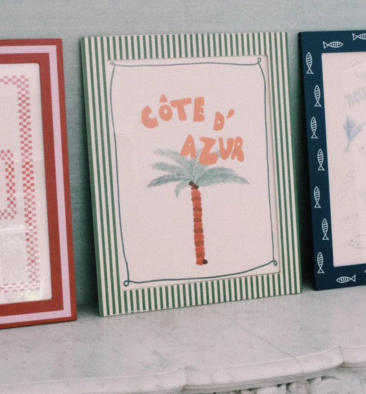 Anna Nina Côte d'Azur Poster