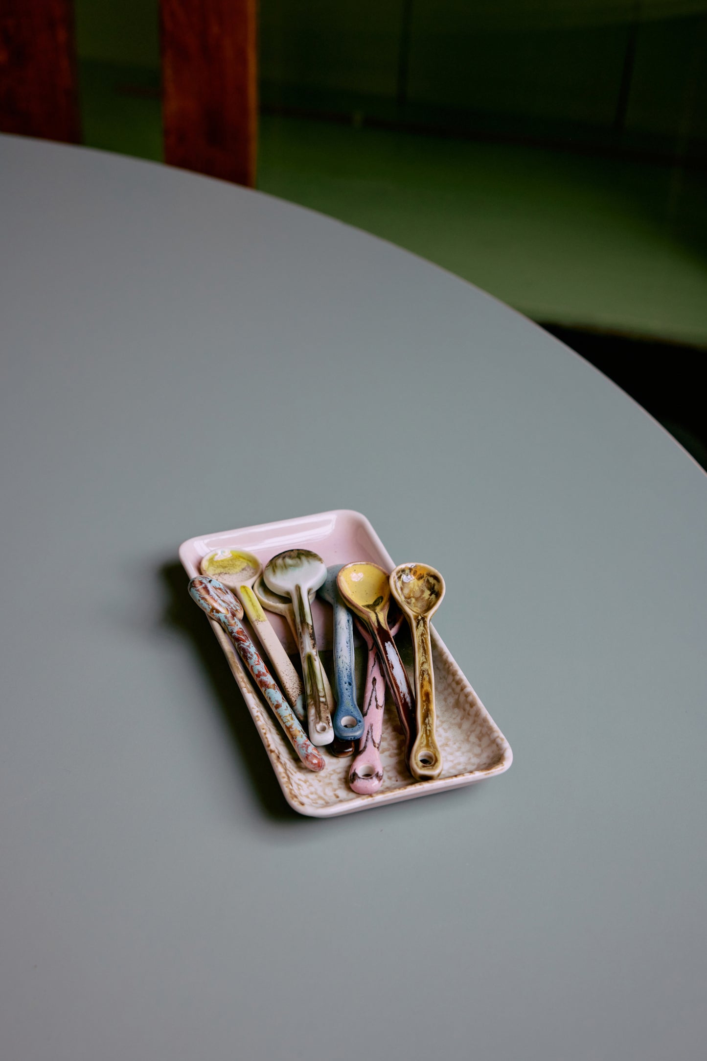 Hkliving 70s ceramics - Small tray Muse