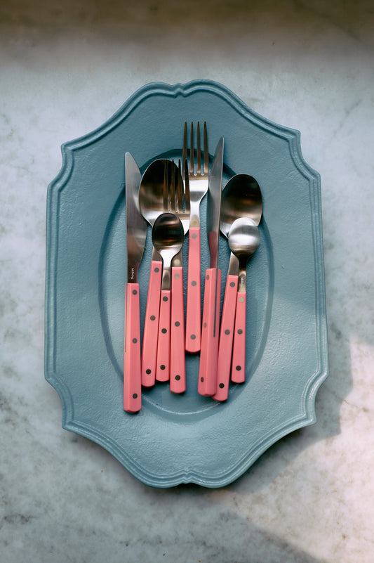 Hkliving 70s cutlery - Raspberry (set of 16)