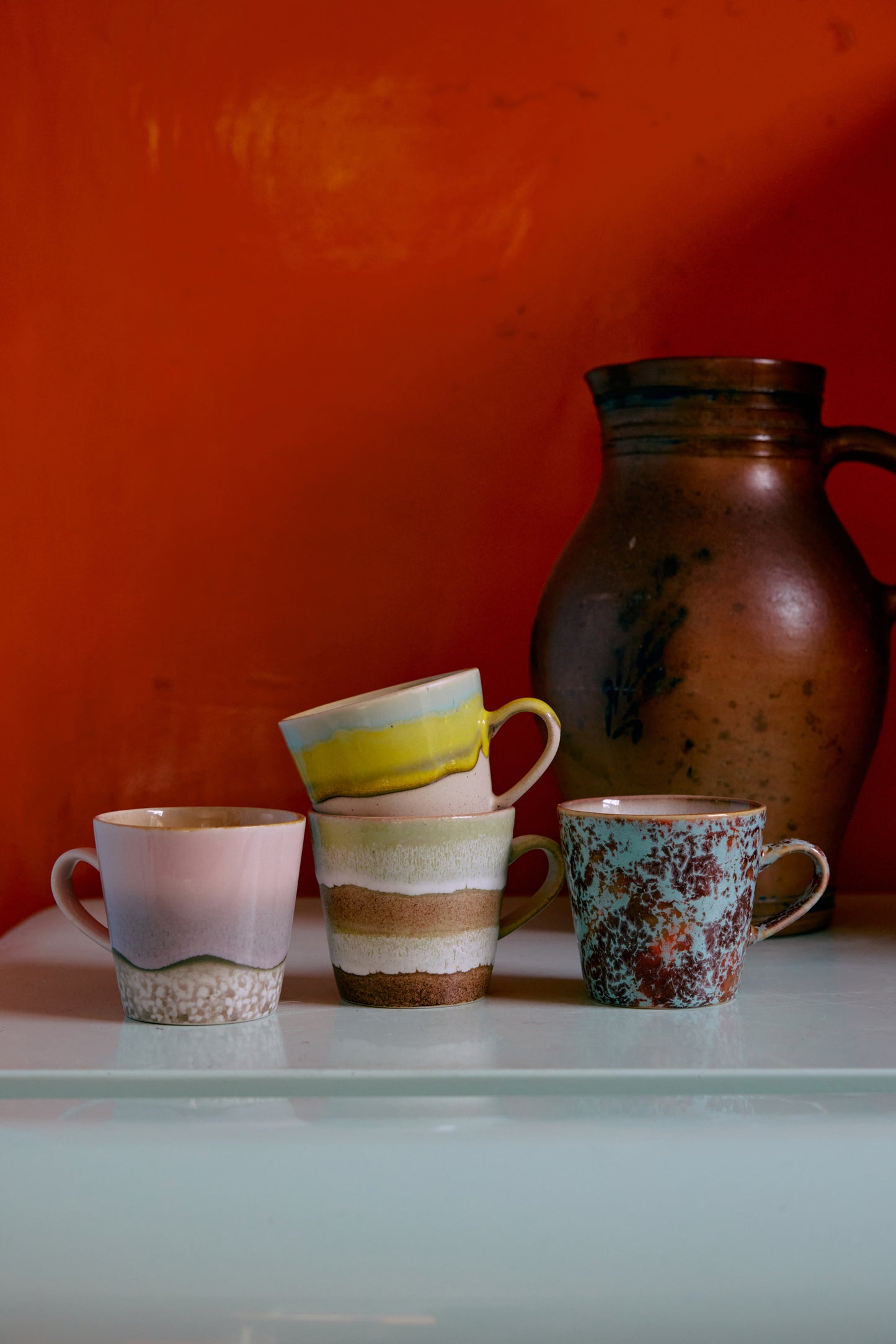 Hkliving 70s ceramics - Americano mug Umber