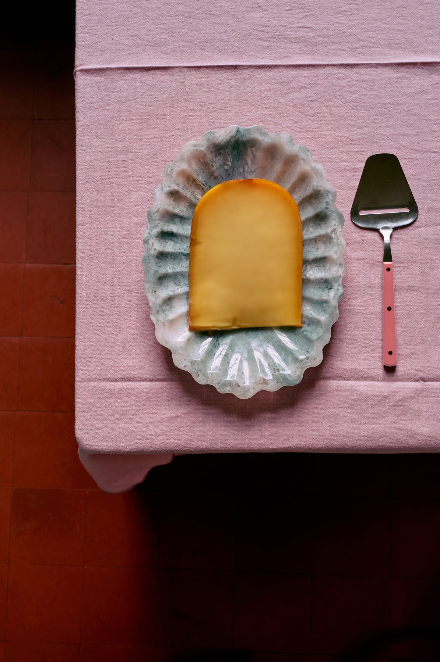 Hkliving 70s cutlery - Cheese slicer Raspberry