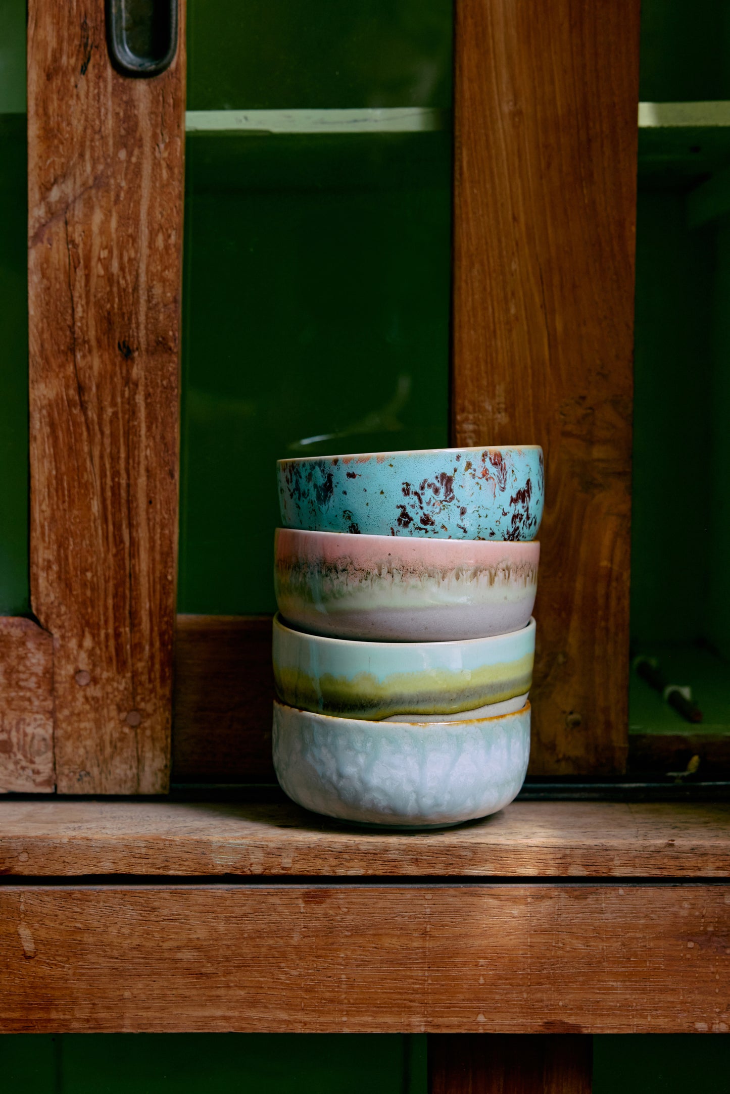 Hkliving 70s ceramics - Dessert bowl Patina
