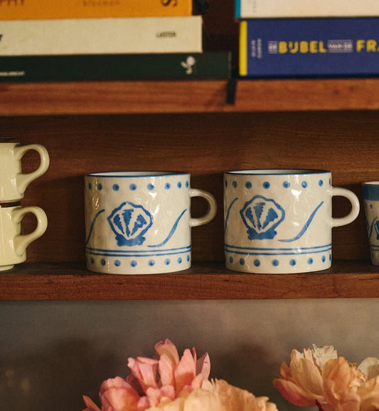 Anna + Nina - Azure Shore Mug