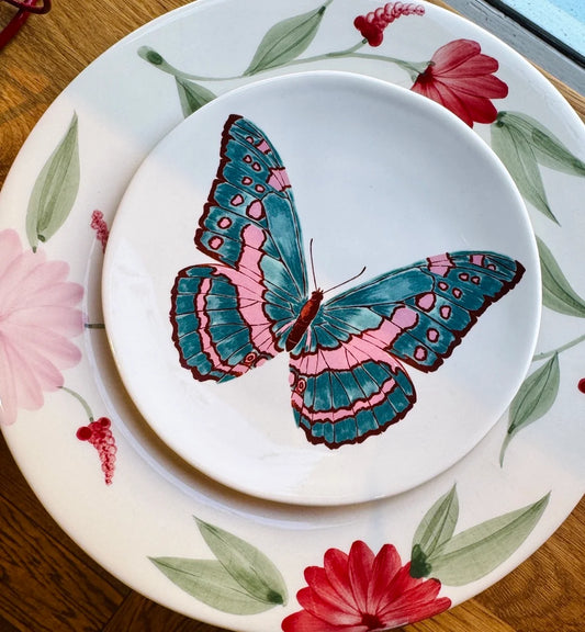 Anna + Nina - Butterfly Manor Dessert plate