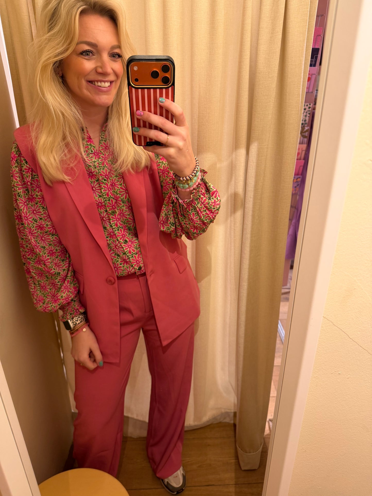 Ydence Gilet Lima - Berry Pink