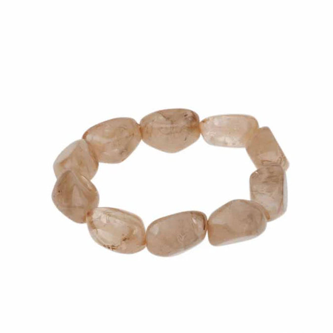 Armband - Bruin/beige