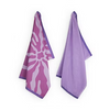 Lifa Home - Vivid Violet Theedoek en Handdoek set