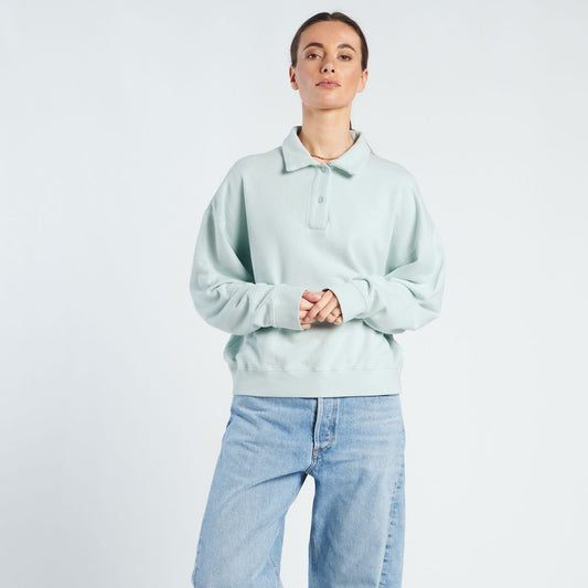 Spooq - Avi sweater - Opal blue