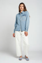 Afbeelding in Gallery-weergave laden, Spooq - Bes blouse - Denim