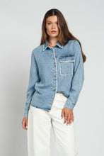 Afbeelding in Gallery-weergave laden, Spooq - Bes blouse - Denim