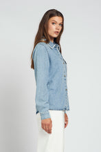 Afbeelding in Gallery-weergave laden, Spooq - Bes blouse - Denim