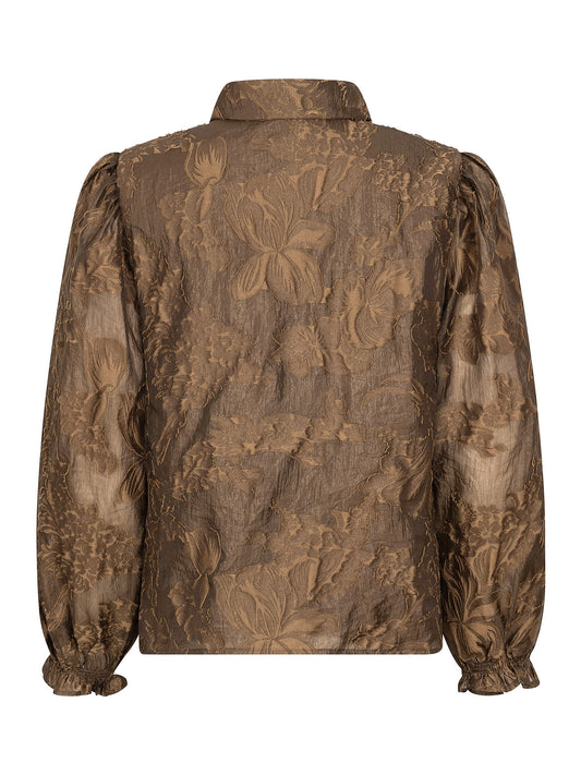 Ydence Blouse Donna - Coffee brown
