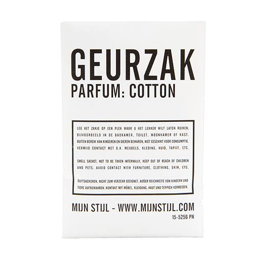 Geurzak - Mijn Stijl Cotton
