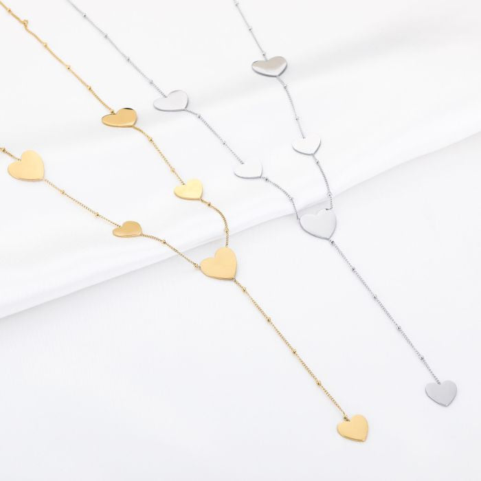 Ketting Hearts - Goud