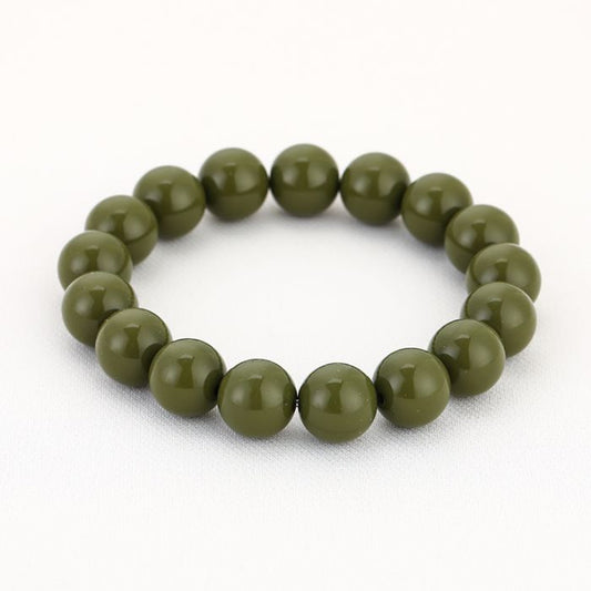 Armband Candy - Donkergroen