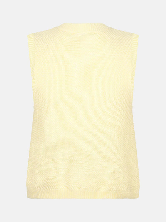 Ydence Knitted top Mona - Soft Yellow
