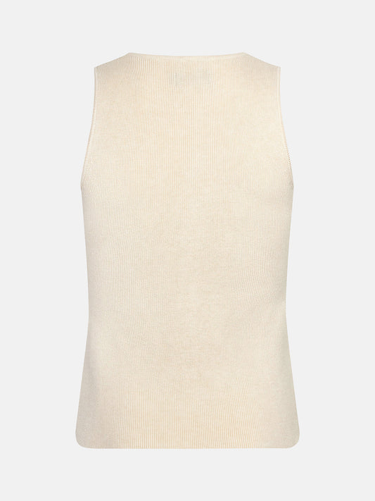 Ydence Knitted top Saar - Ecru