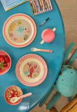 Afbeelding in Gallery-weergave laden, Rice Melamine kinderbord - Koraal - Ocean Print