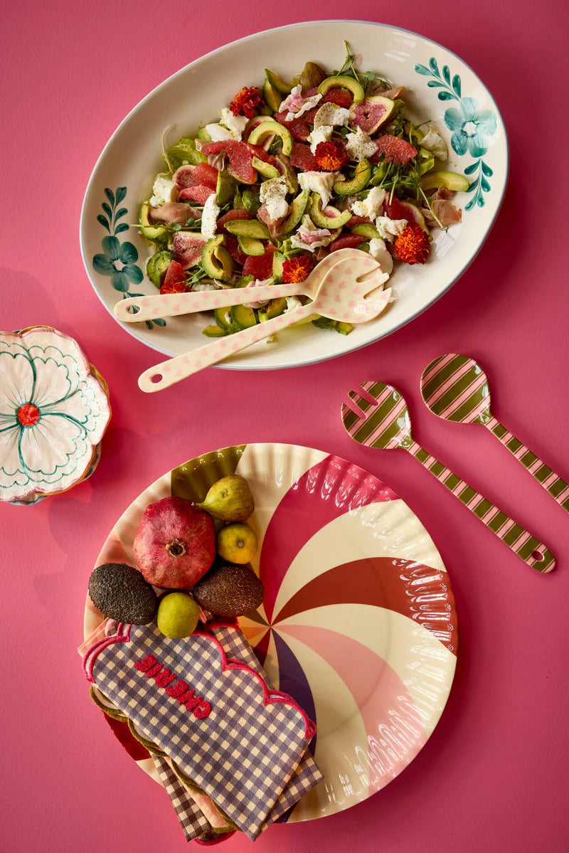 Rice - Salad servers striped