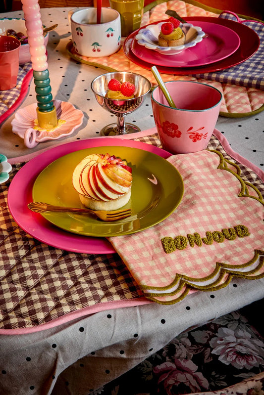 Rice - Katoen Placemat Pretty Pink