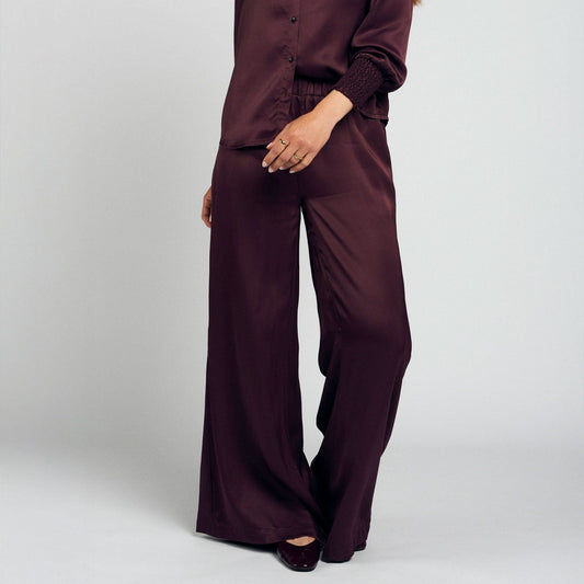 Eve pants - Burgundy