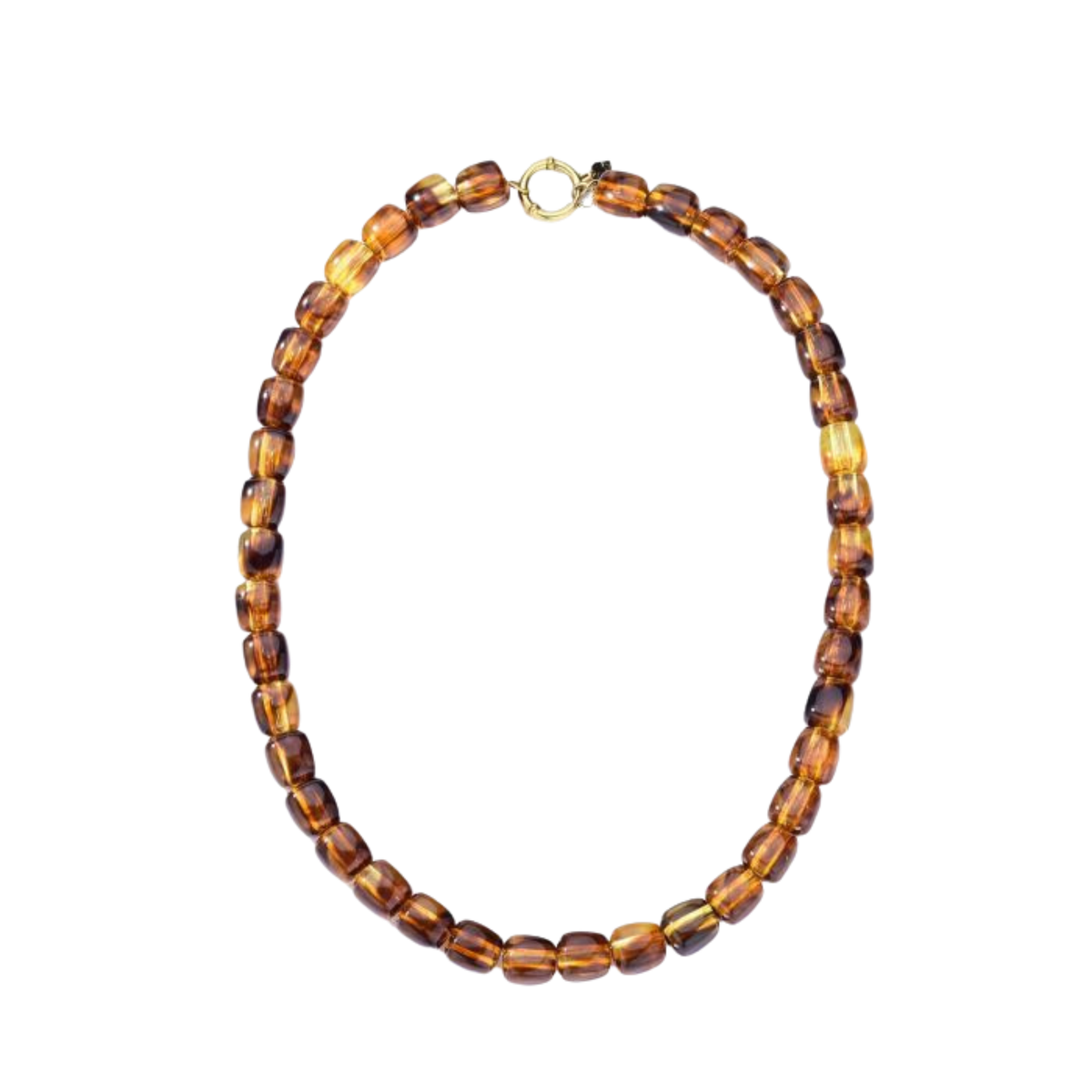 Kralen ketting Lynn - Amber