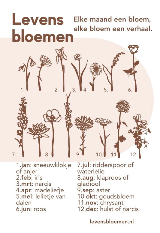 Joeff - Levensbloemen Januari - Juli