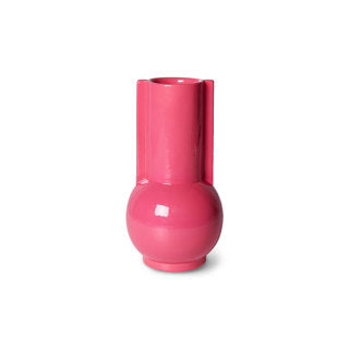 Ceramic Vaas - Hot pink