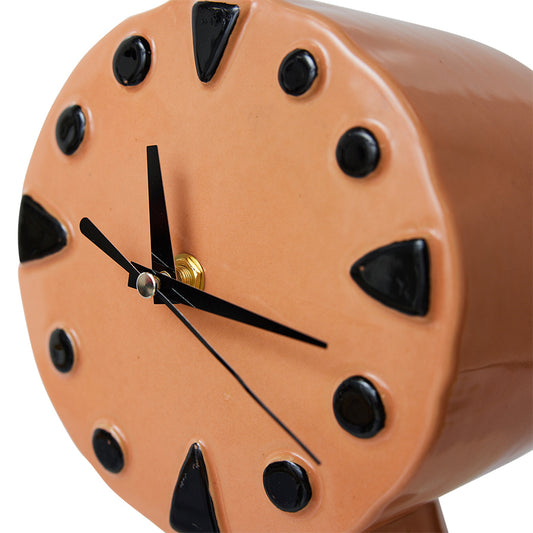 Hkliving retro ceramic clock - Peach