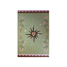 Afbeelding in Gallery-weergave laden, All the luck in the world notitieboekje - Groen bloemen