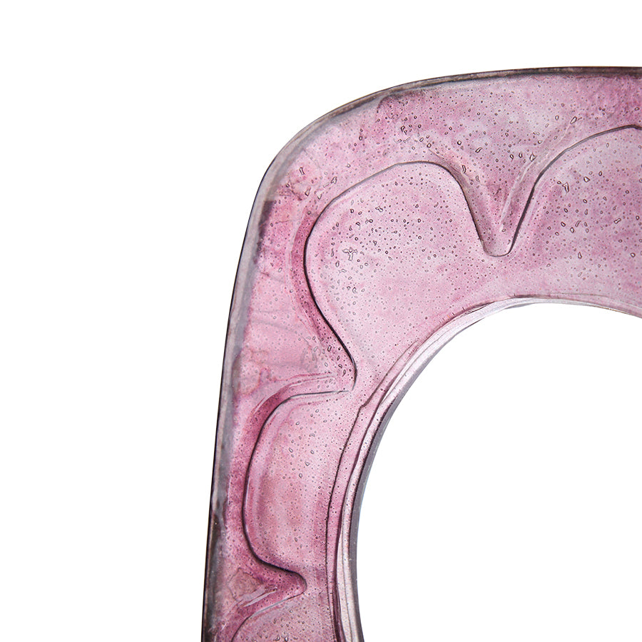 Hkliving - Funky wall mirror, Pink