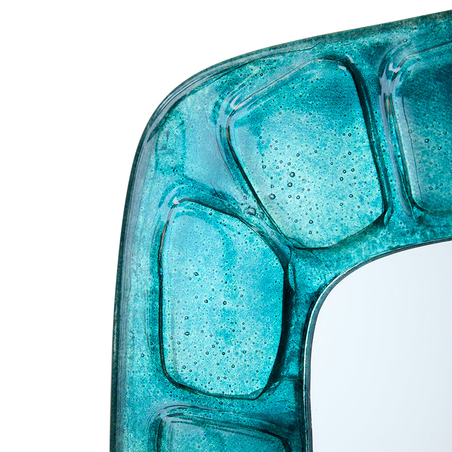 Hkliving Funky wall mirror - Teal