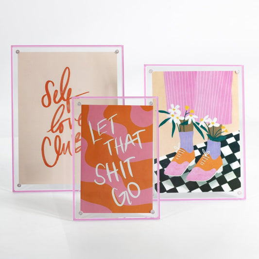 Fotolijstje Self love Club - Roze