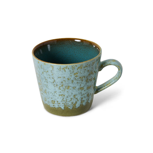Hkliving 70s ceramics - Cappuccino mug Verdigris