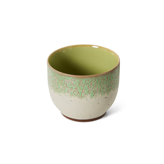 Hkliving 70s ceramics - Café cup Chalk